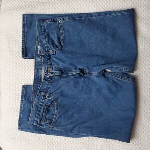 George Relaxed Fit Blue Jeans